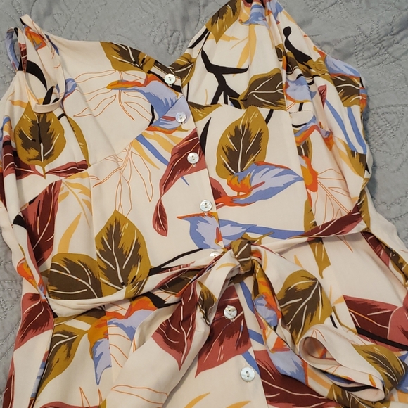 L*Space button front midi dress size medium - Picture 4 of 5